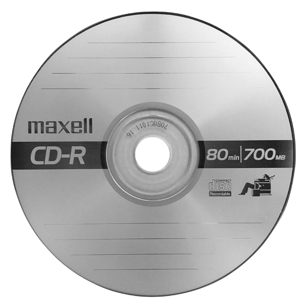 Torta CD-R 100-unids MAXELL 700mb 1x-48x 80min 2