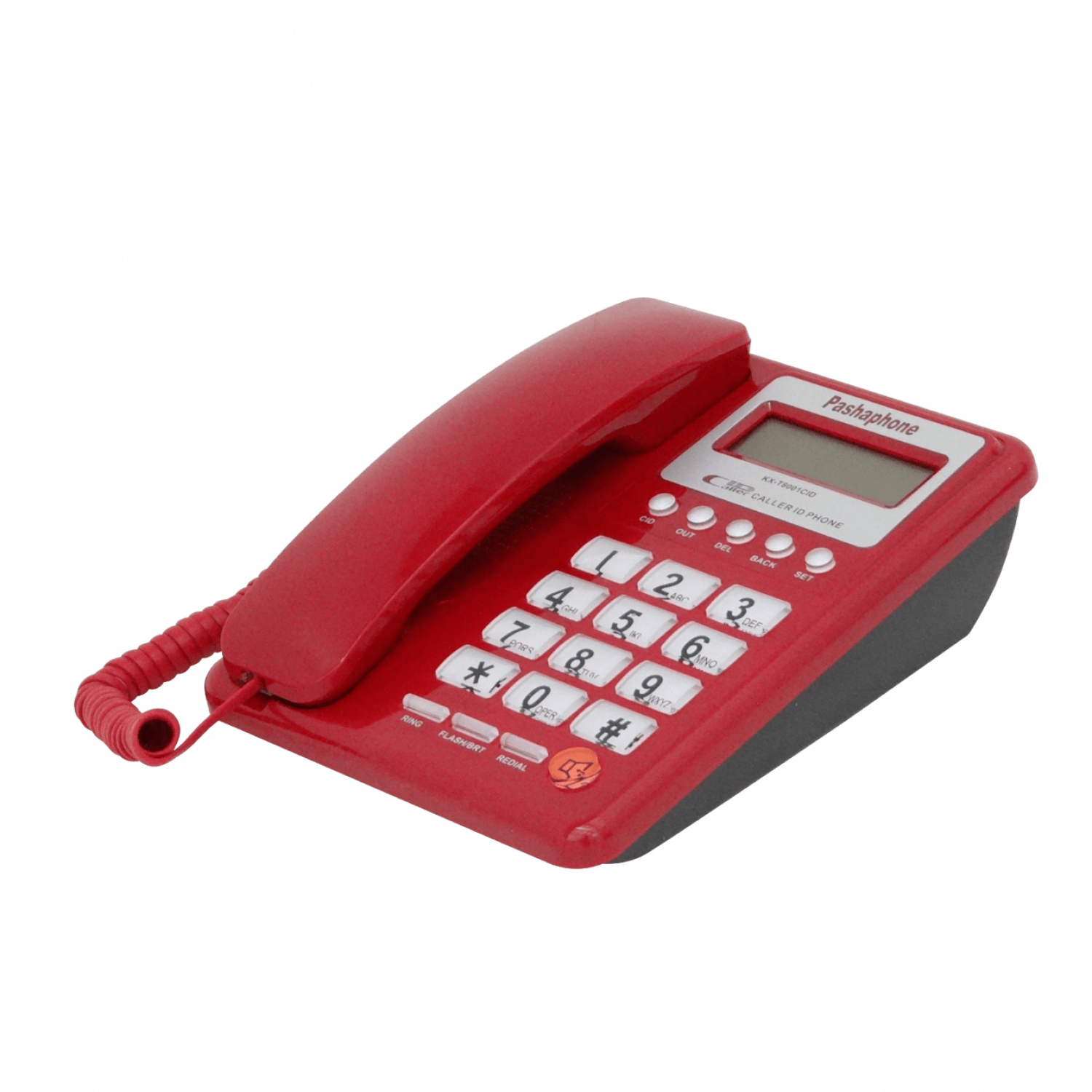 PASHAPHONE Telefono Analogo 1-RJ11 RJ9 Caller-ID Pantalla 1