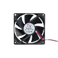 Ventilador para PC 80x80mm, 25mm de Altura, Conectro AMP/Molex 4 Pin ATX 8025, 12V DC, 0.18A - Miniatura 4