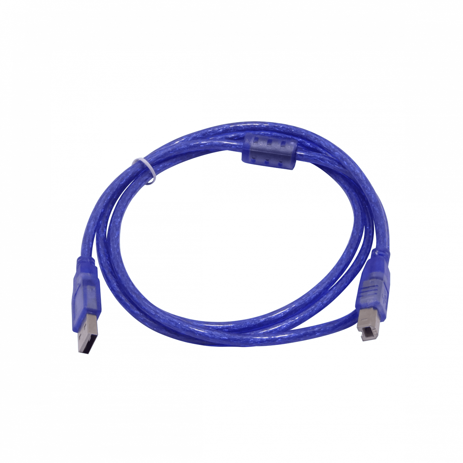 Cable USB Azul 1.5m, USB A-M a USB B-M, Compatible con Impresoras y Otros 2