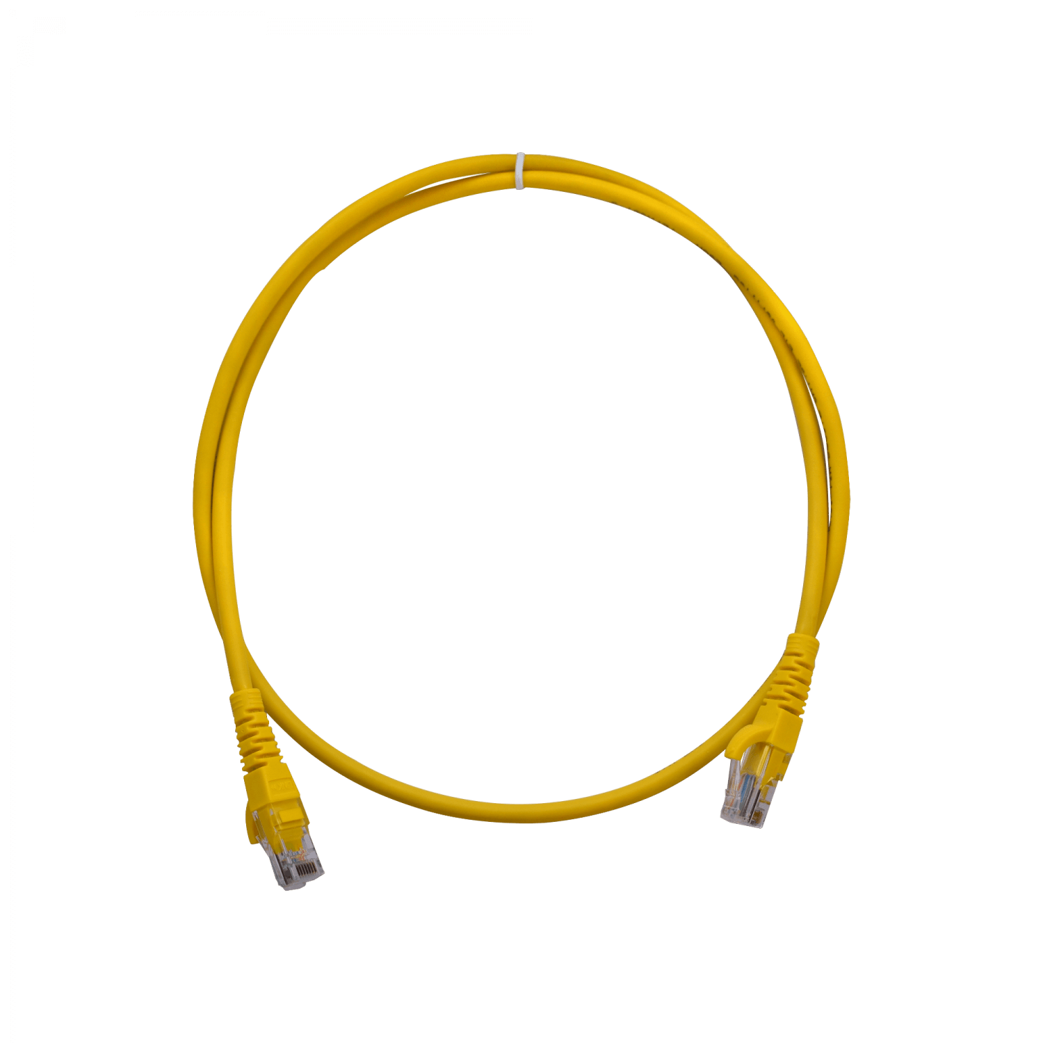 Cable Patch LINKMADE Cat6 Amarillo LSZH 1 metro Inyectado Multifilar para Conexiones Fiables 3