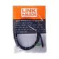 LINKMADE 3MT CAT6 NEGRO LSZH CABLE PATCH INYECTADO MULTIFILAR - Miniatura 1
