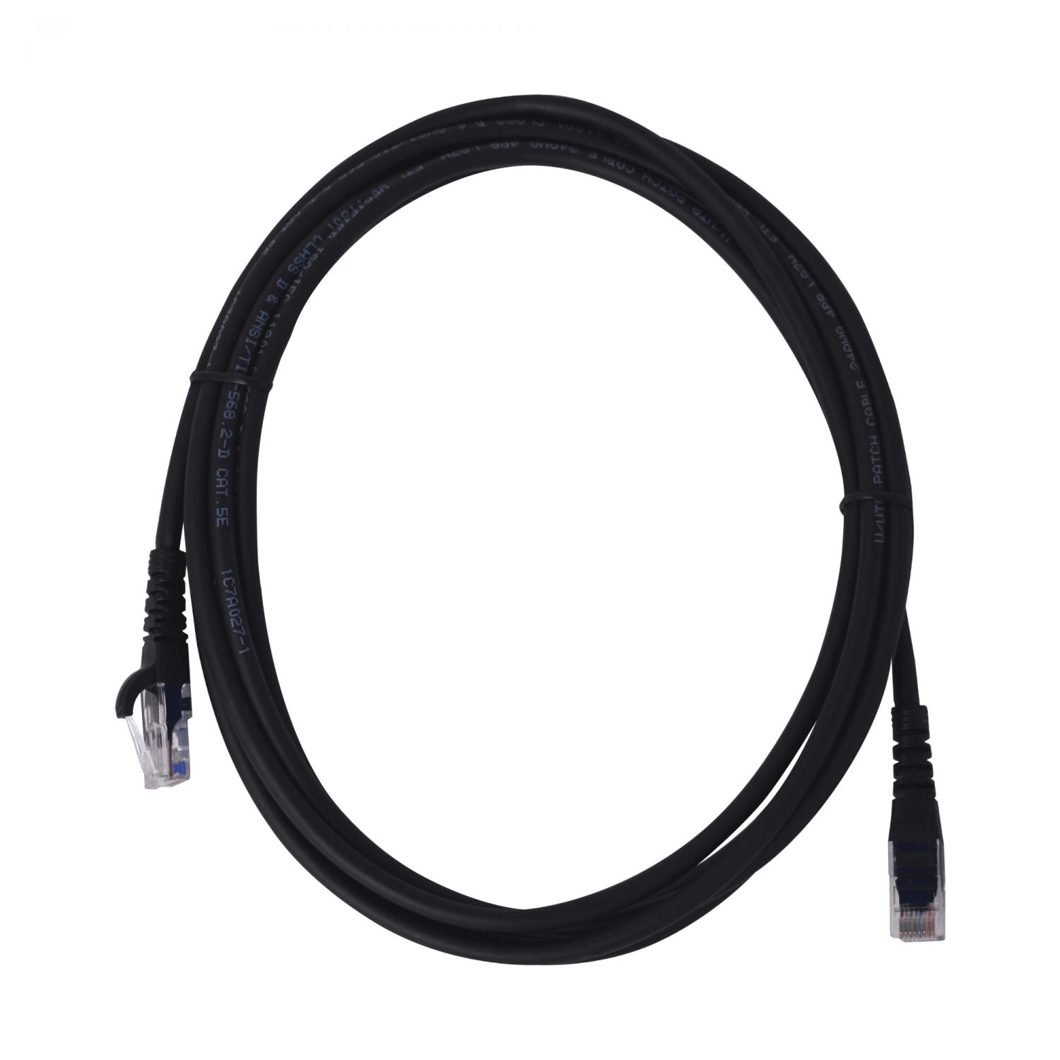 LINKMADE 3MT CAT6 NEGRO LSZH CABLE PATCH INYECTADO MULTIFILAR 3