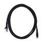 LINKMADE 3MT CAT6 NEGRO LSZH CABLE PATCH INYECTADO MULTIFILAR - Miniatura 3