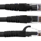 Cable Patch LINKMADE Cat6 Negro LSZH 10 metros Inyectado Multifilar para Conexiones Extensas - Miniatura 3