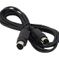 Cable S-VIDEO 1m,  Mini-DIN 4 pines macho-macho (negro) - Miniatura 2