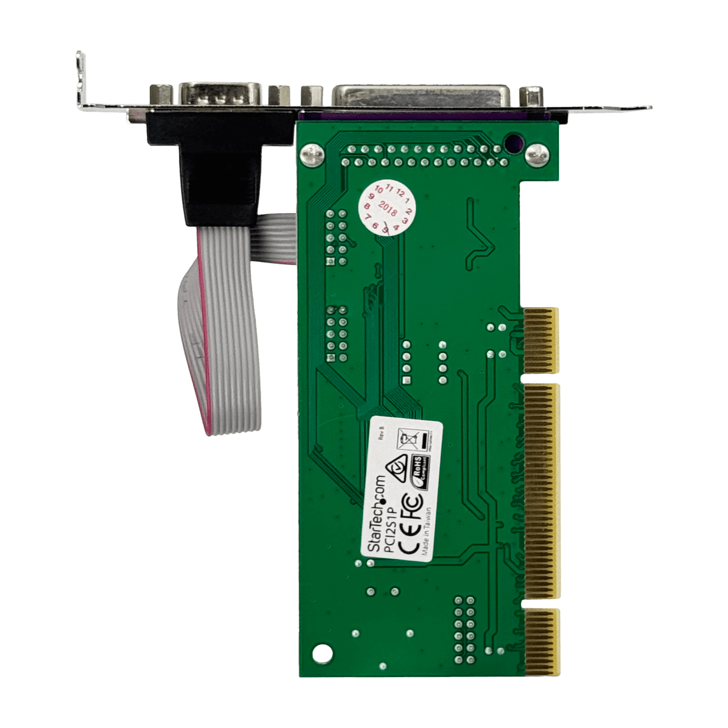 Tarjeta Adaptadora PCI de 2 Puertos Seriales DB9 UART 16550 RS232 y un Puerto Paralelo LPT 5
