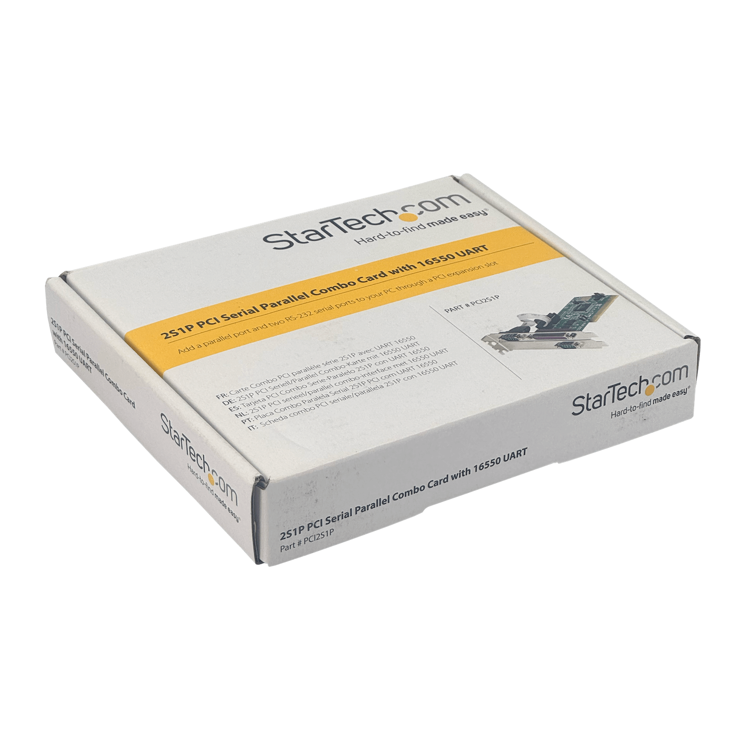 Tarjeta Adaptadora PCI de 2 Puertos Seriales DB9 UART 16550 RS232 y un Puerto Paralelo LPT 6