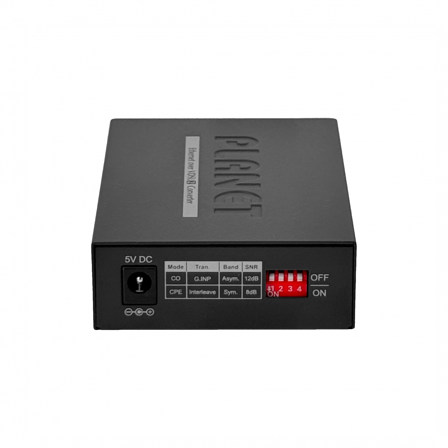 Convertidor VDSL2 a SFP/RJ11, 1.4km, CO/CPE, 4 DIP, 5V, PLANET VC-231GF 7