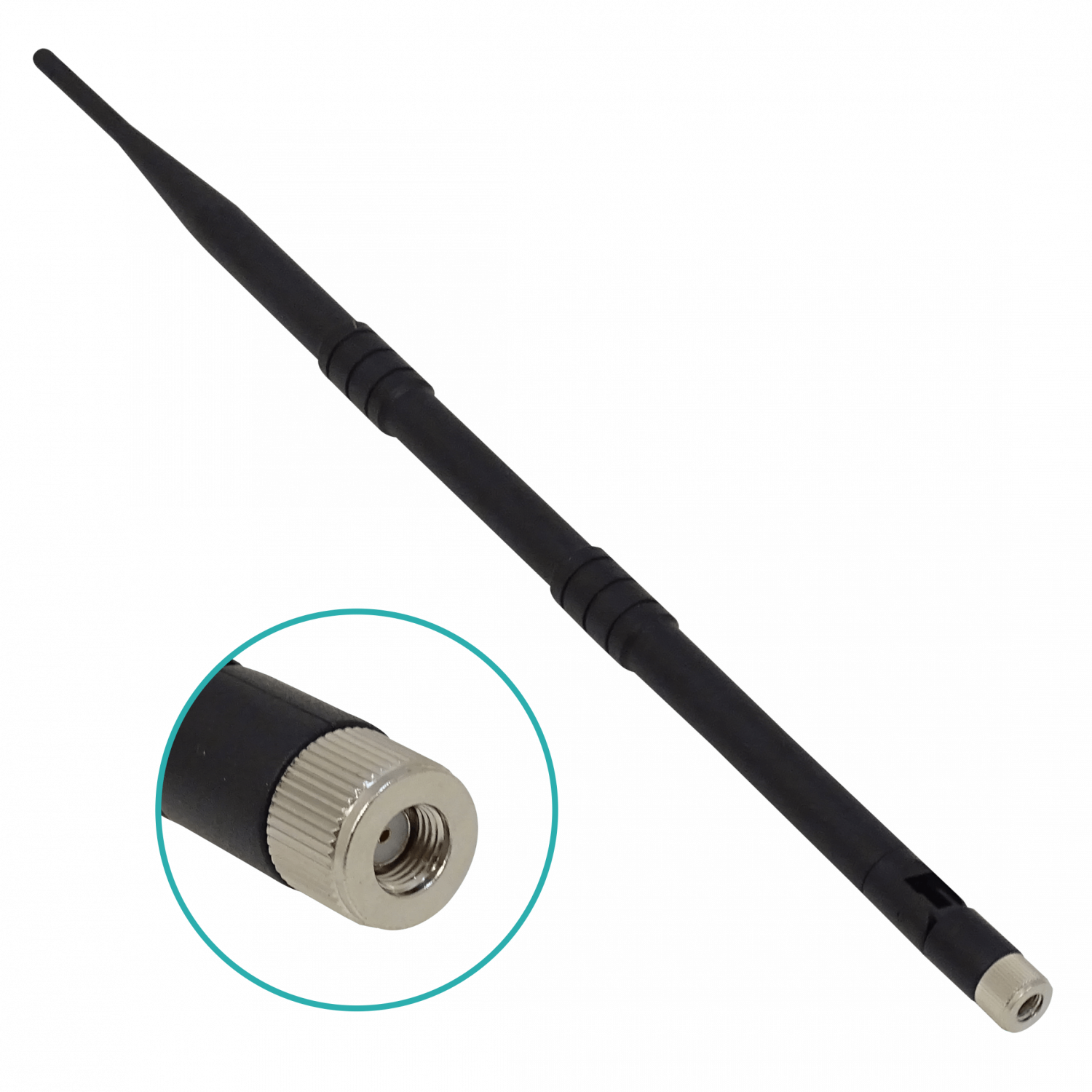Antena Omni interior 9dBi 2,4GHz-2,5GHz RPSMA-M 38cm Negra 1