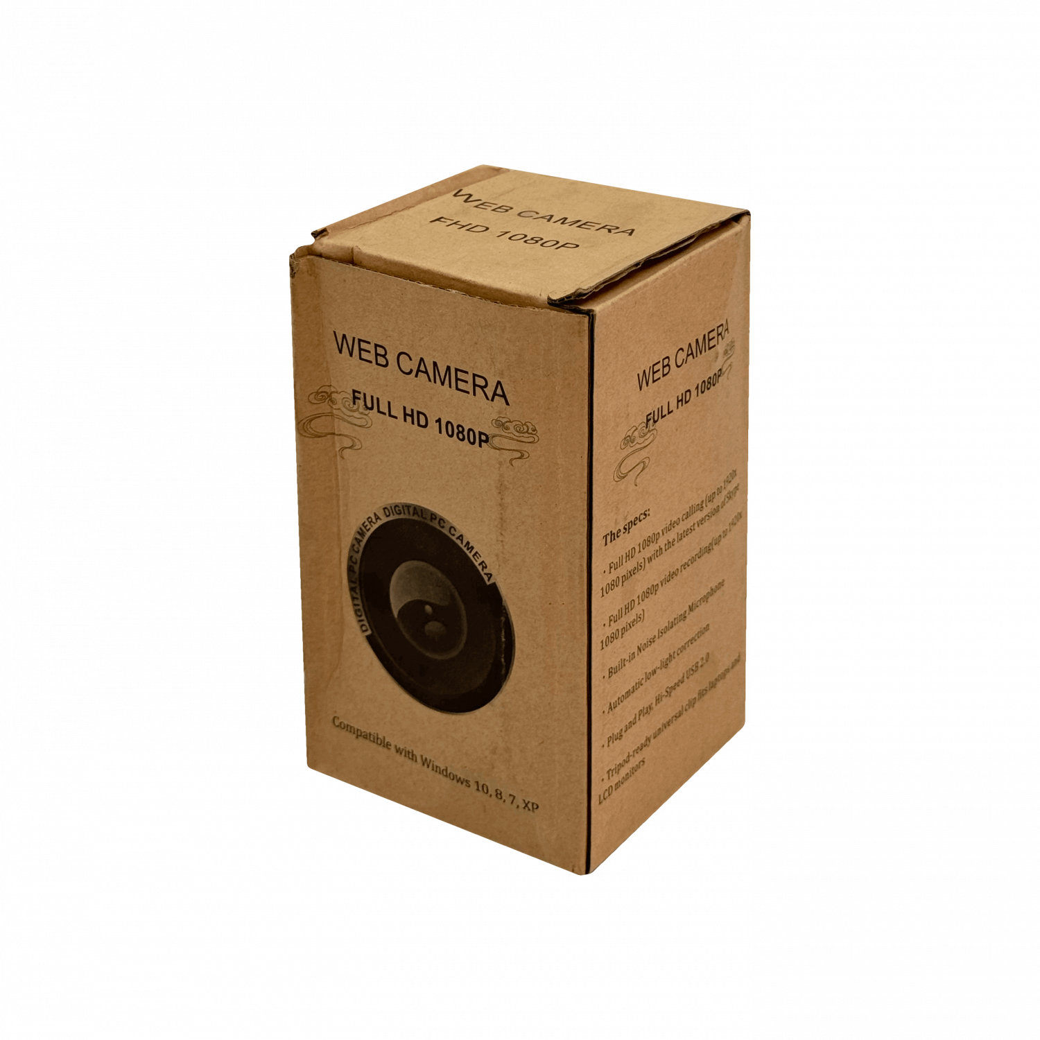 Camara Webcam 1080p Full HD Microfono Aut-Foco USB-A 2.0 MAC/Win/linux 3