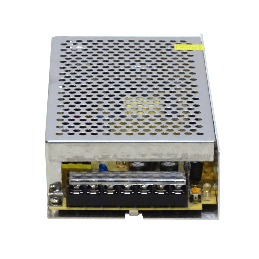 Fuente de Poder Ajustable 12VDC 10A 120W, Interior con Regleta, 100-240V 2