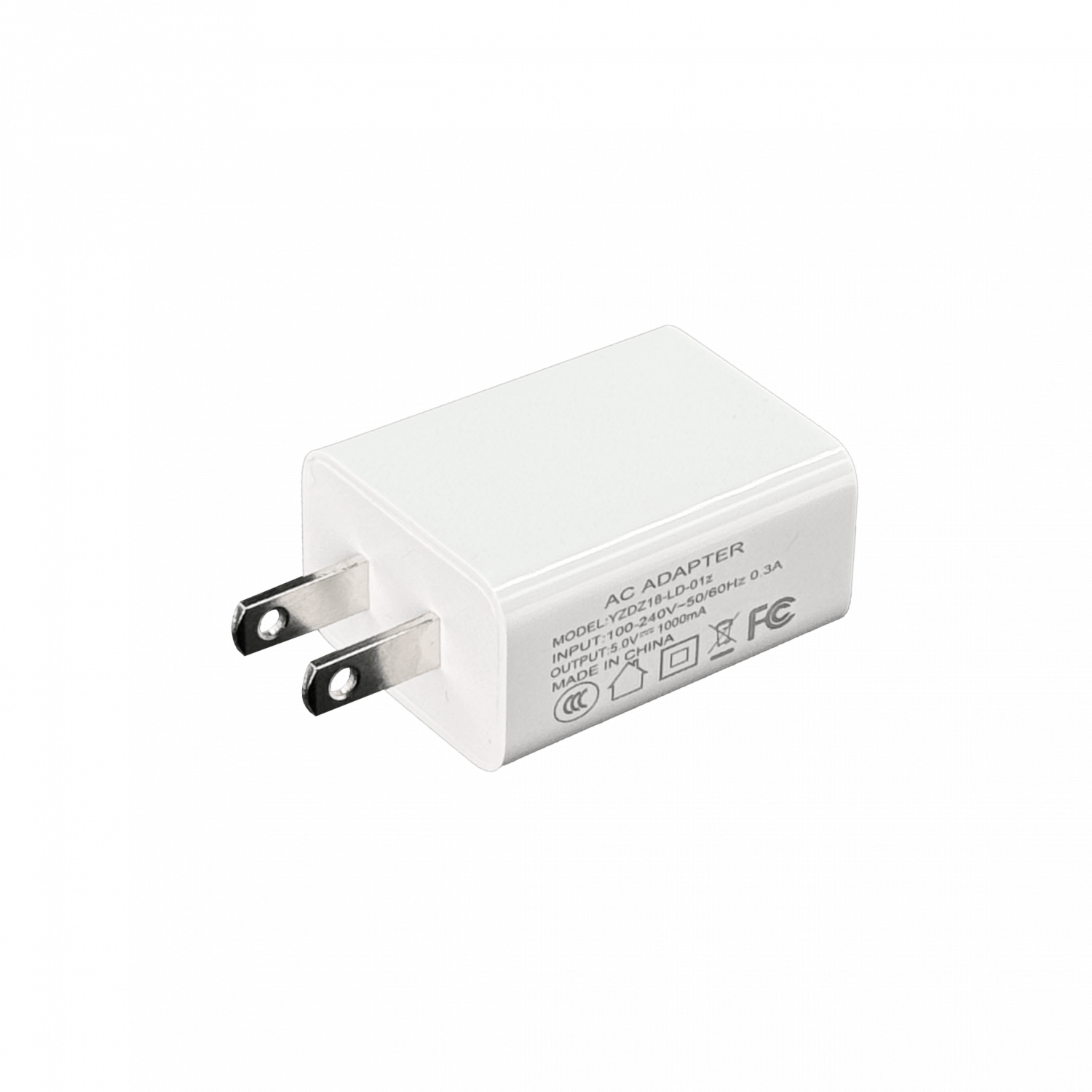 5V 1A 1000mA 5W USB-AH Cargador-americano 100-240V 2