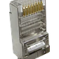 UBIQUITI 100unids. Conector STP FTP RJ45-Macho Cat5e Blindado c/Tierra - Miniatura 4