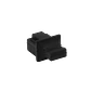 10-unids Tapa para Keystone RJ45 Negra Plastica - Miniatura 2