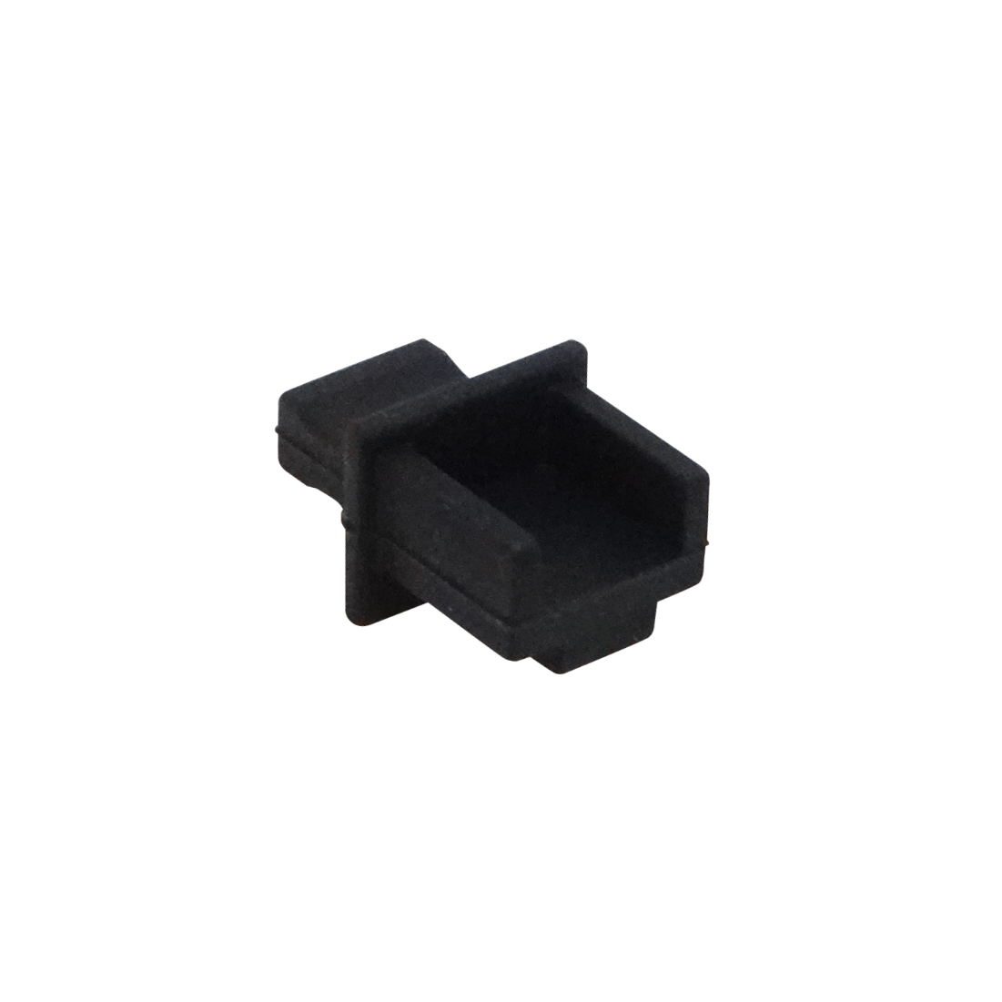 10-unids Tapa para Keystone RJ45 Negra Plastica 3