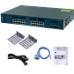 CISCO REFACCIONADO 24-1000 4-SFP RS232-RJ45/DB9-H Switch Rack-1,5U - Miniatura 3