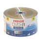 MAXELL Torta DVD-R 50-unids 16x 4,7GB 4.7GB 1-6hrs - Miniatura 1