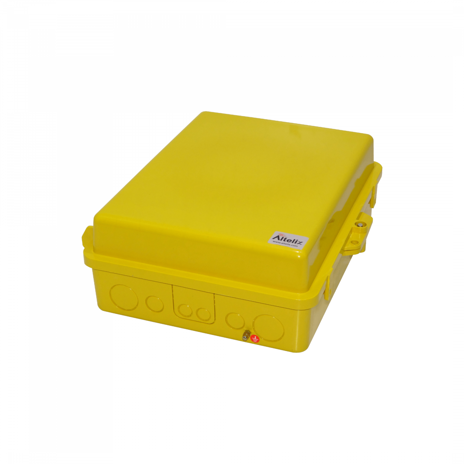 Caja Exterior ALTELIX NP141105Y Amarilla 355x280x127mm IP55 NEMA3 PC+ABS 1