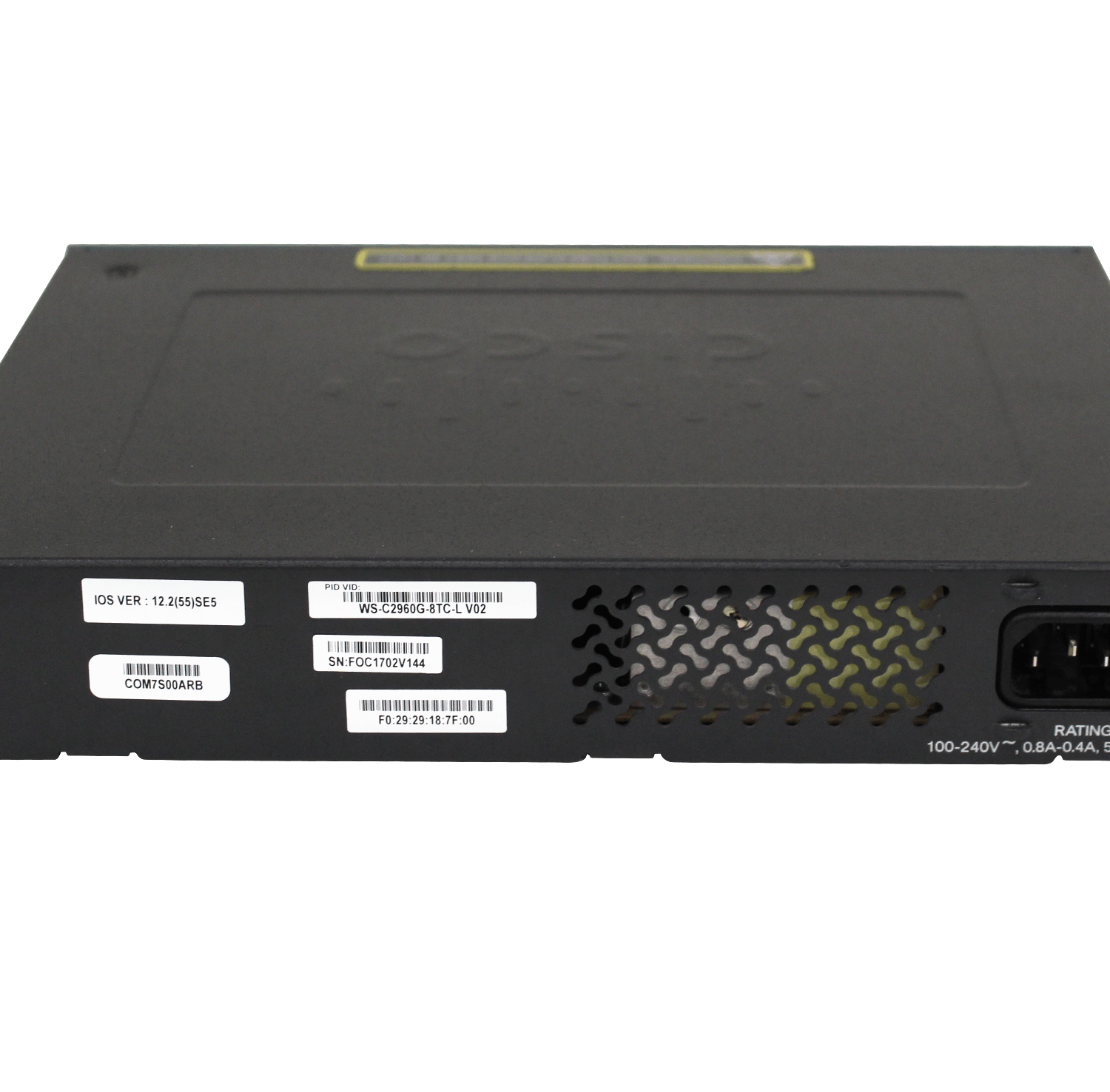 CISCO REFACCIONADO 7-1000 1-SFP-Combo RS232-RJ45 Catalyst Switch 8p 3