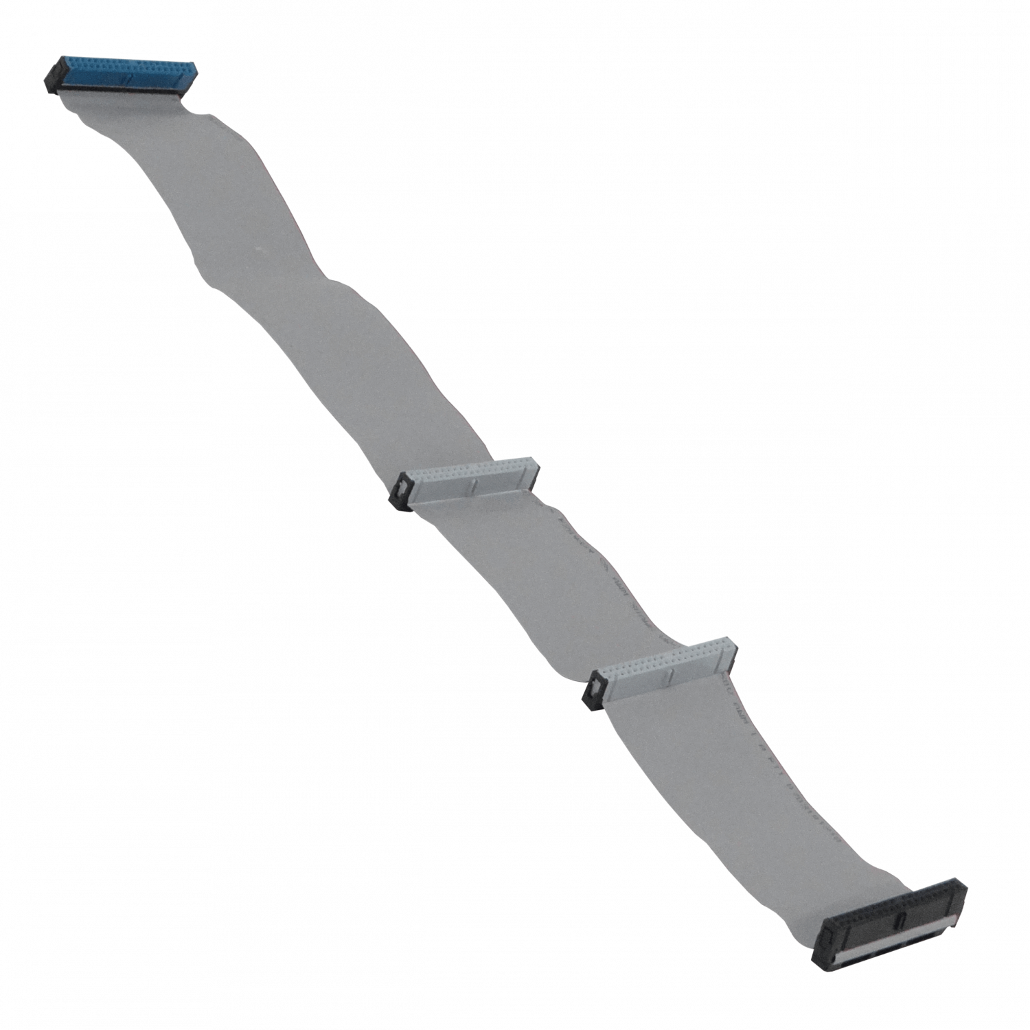 Cable IDE 47cm 4 Conectores Dual Ribbon 80 Pin Legacy 2