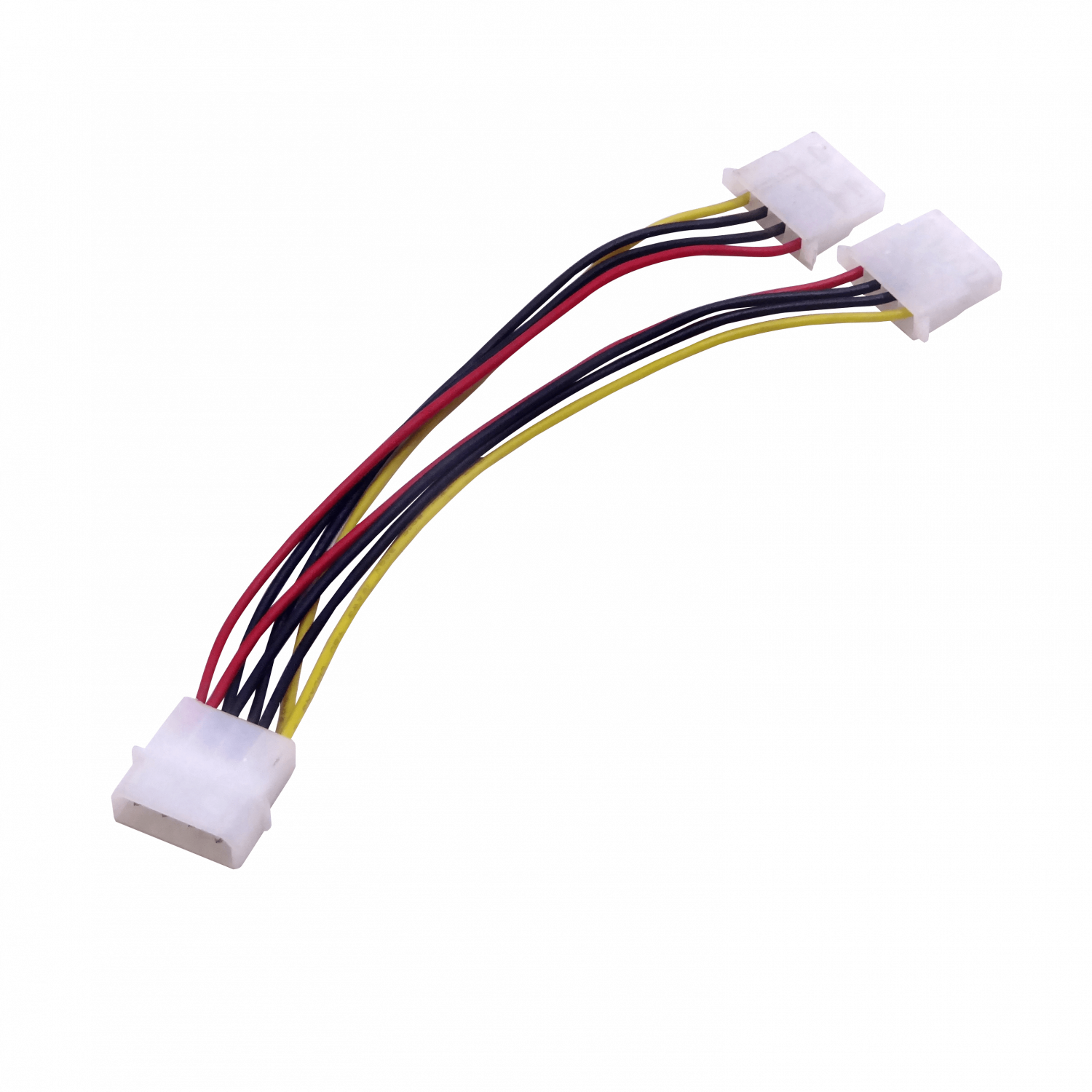 1-MOLEX-M 2-MOLEX-H Cable de poder tipo-Y 15cm 2