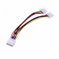 1-MOLEX-M 2-MOLEX-H Cable de poder tipo-Y 15cm - Miniatura 2
