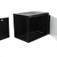 45cm-Fondo 9U Gabinete Rack Pared Negro inc-M6-2U - Miniatura 2