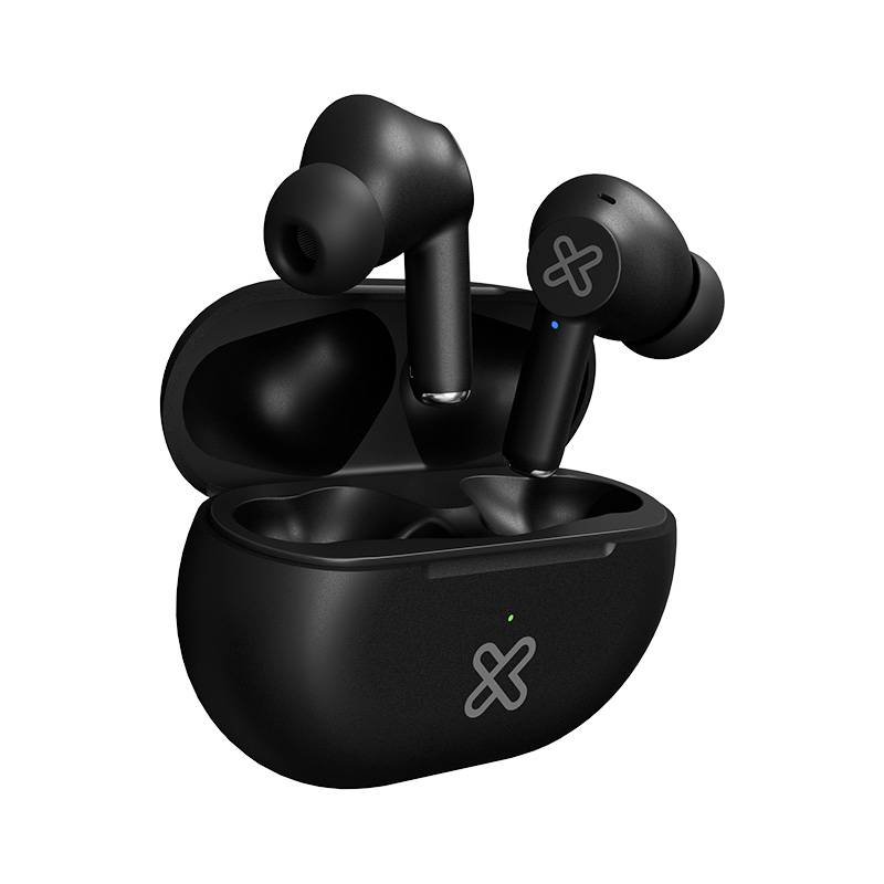 Audífonos Inalámbricos Klip Xtreme Buds-Fi, True Wireless, ENC, Bluetooth 5.4, Negro 2