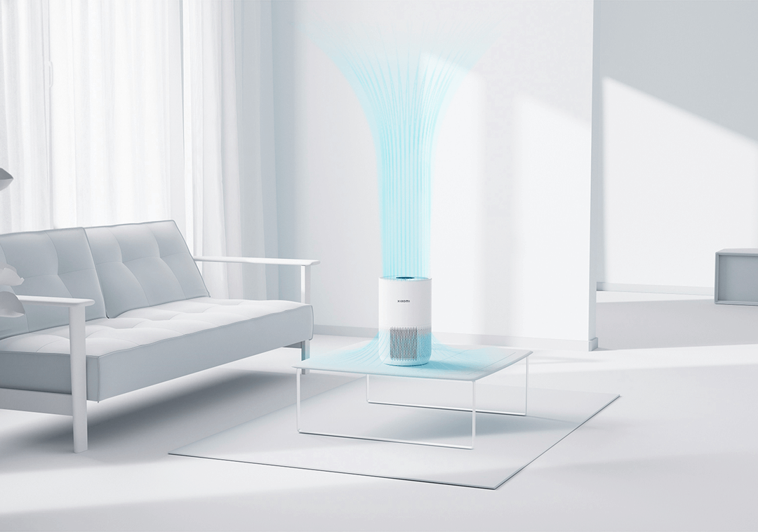 Purificador de Aire Xiaomi Smart 4 Compact, Área Cobertura 16-27 m², Blanco 4