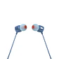 Auriculares JBL T110 con cable tipo in-ear – sonido puro y diseño cómodo (Azul) - Miniatura 2