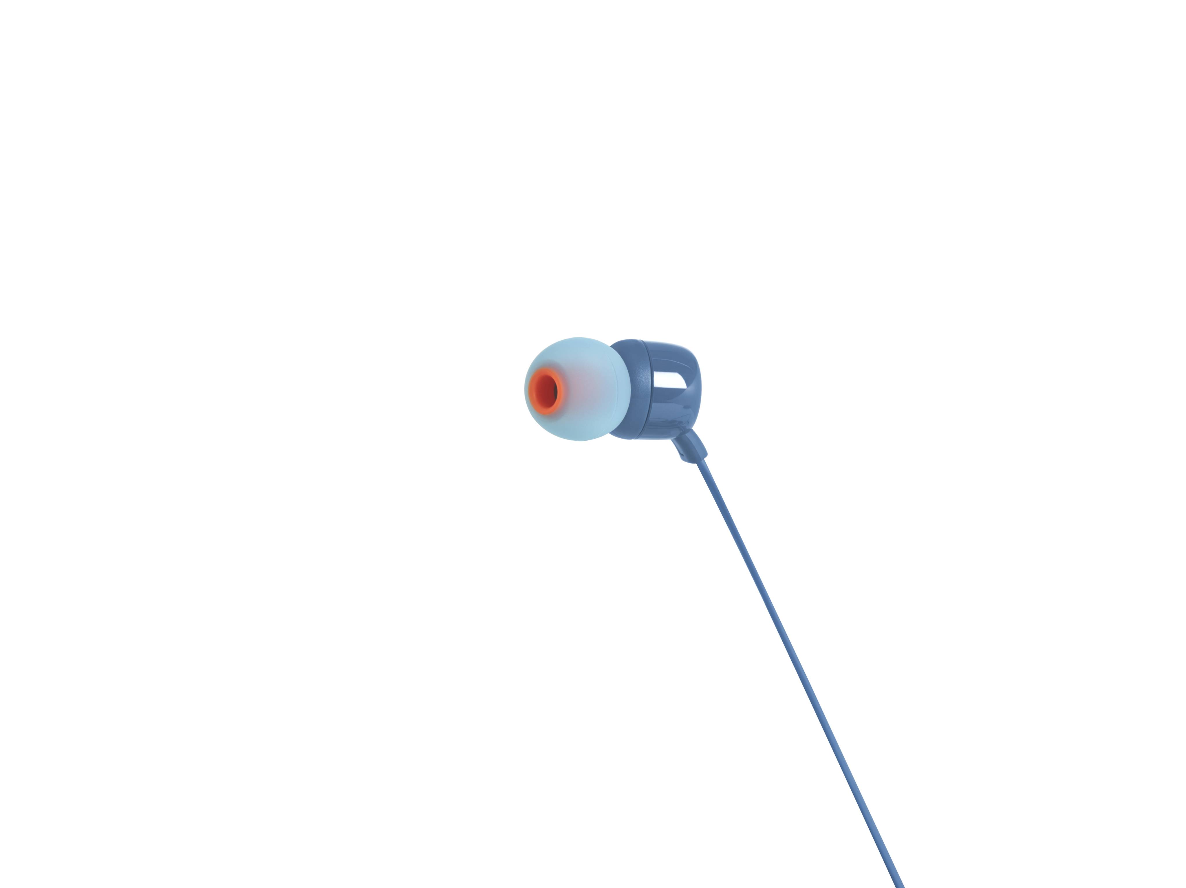 Auriculares JBL T110 con cable tipo in-ear – sonido puro y diseño cómodo (Azul) 3