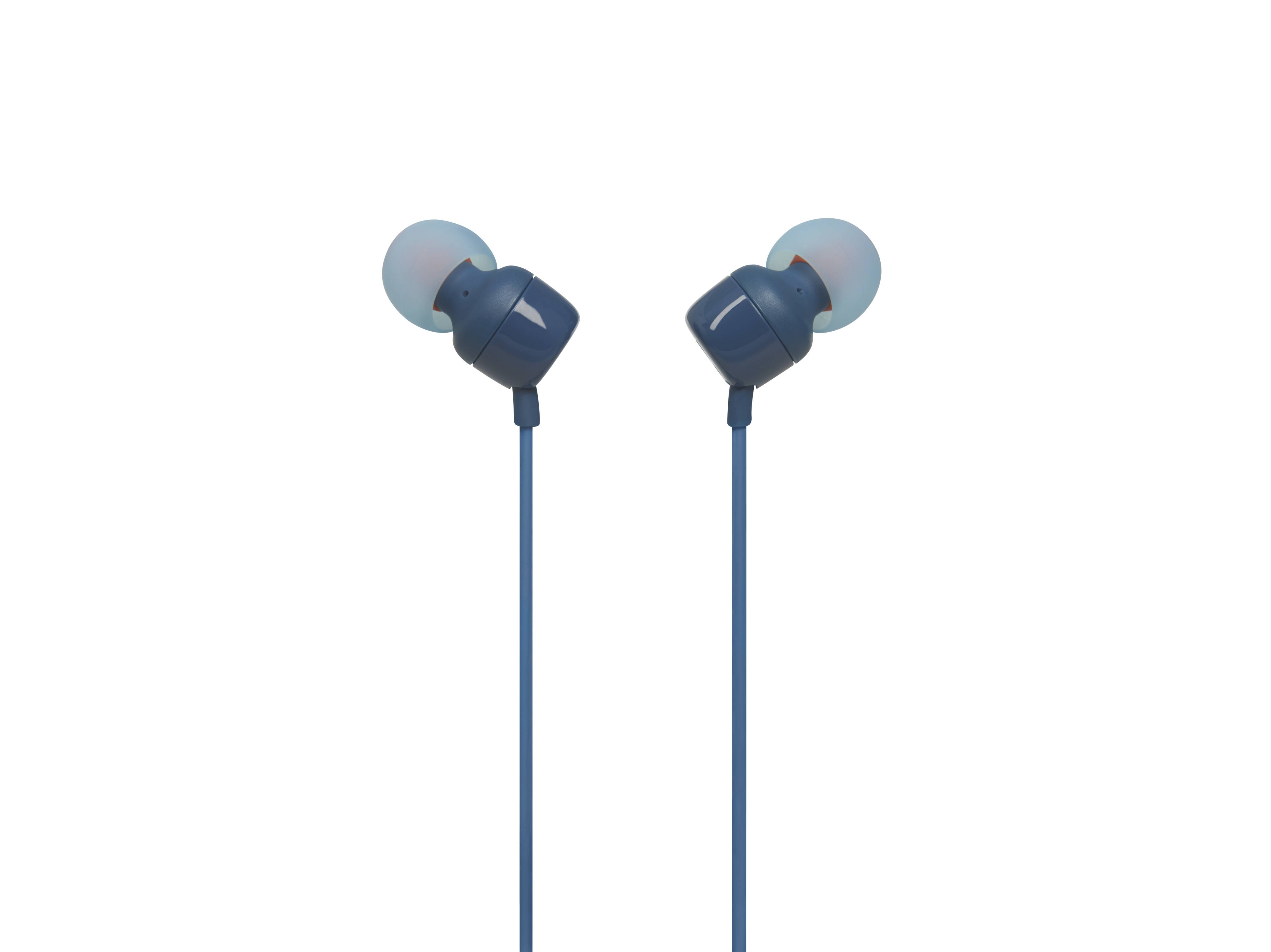 Auriculares JBL T110 con cable tipo in-ear – sonido puro y diseño cómodo (Azul) 4