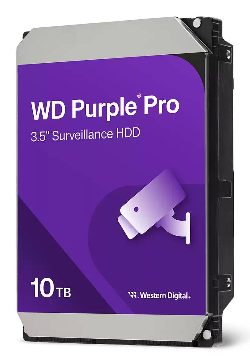 Disco Duro 10TB Western Digital Purple Pro, Almacenam Avanzado para Soluciones de Video Inteligente 1