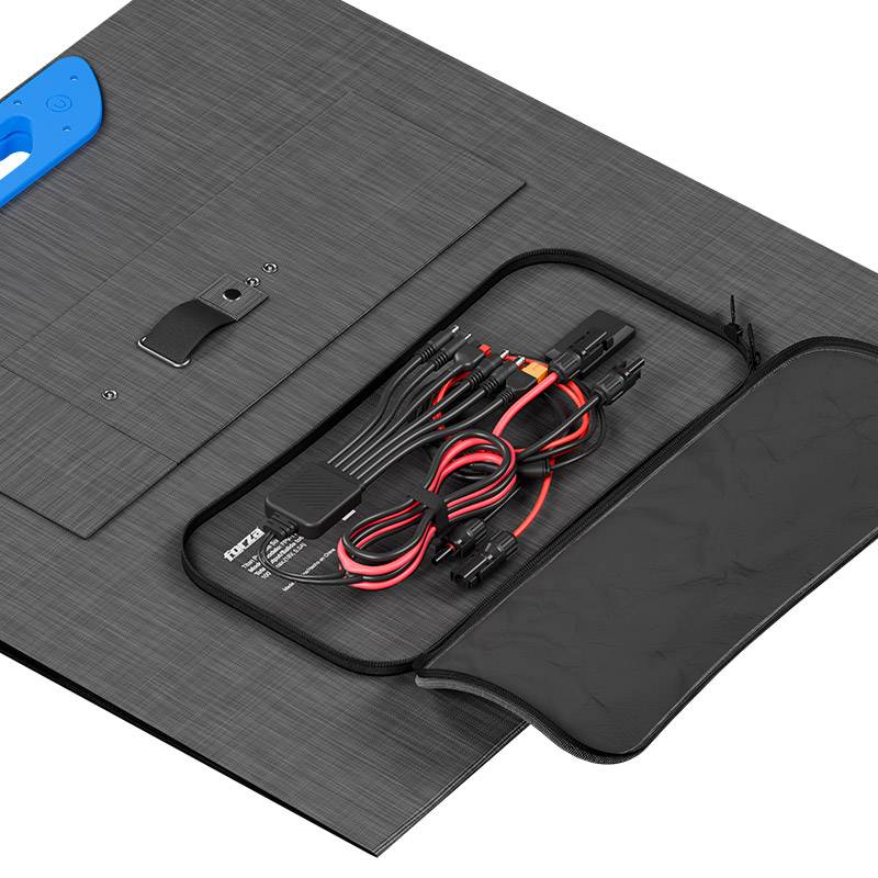 Panel Solar Portatil Forza FPV-T100W, 100W 18V, Resistente al polvo y agua 4