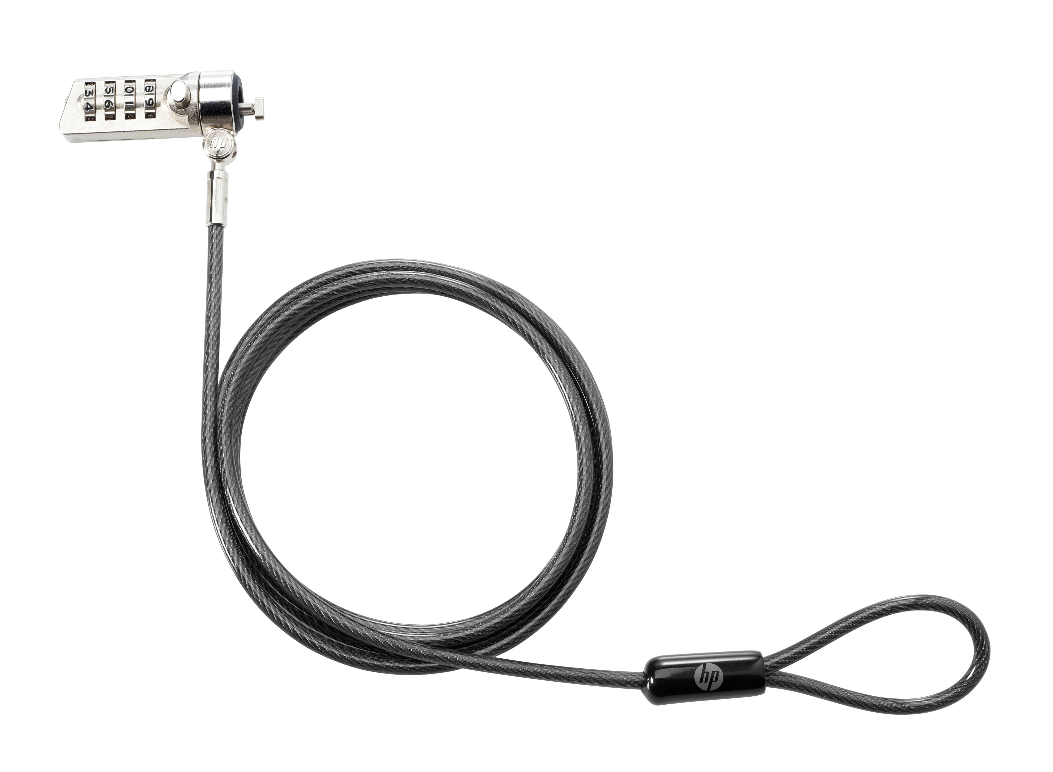 Candado HP Essential Combination Lock T0Y16AA seguridad portátil con clave 1