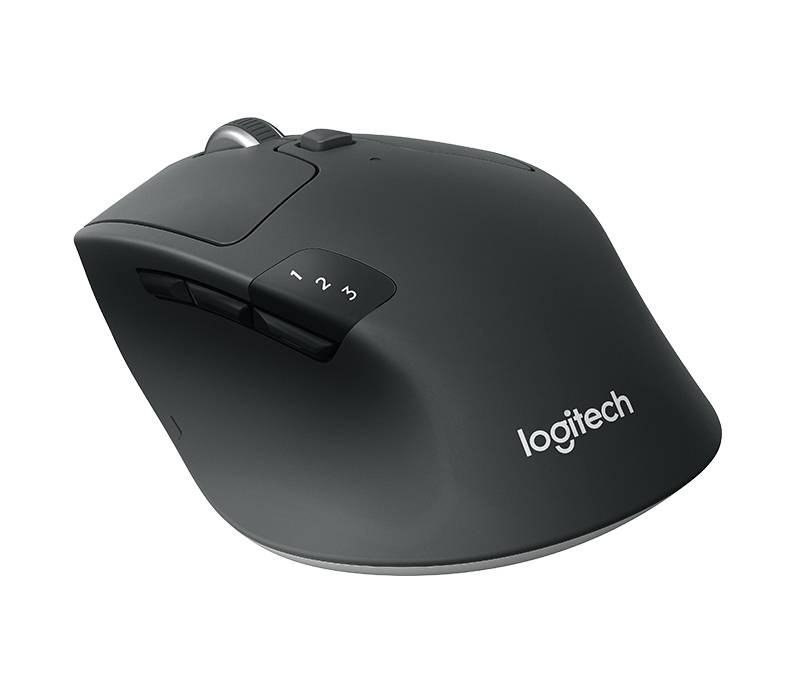 Mouse Logitech M720 Triathlon Wireless Optical Mouse, Black  3