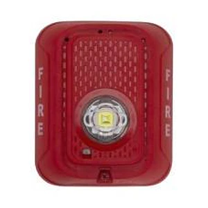 LED Estroboscópico Honeywell Montaje en Pared Rojo, en  Español 