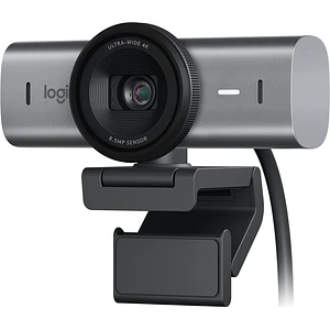 Cámara Web Logitech MX BRIO, Ultra HD, 4K, Color Grafito