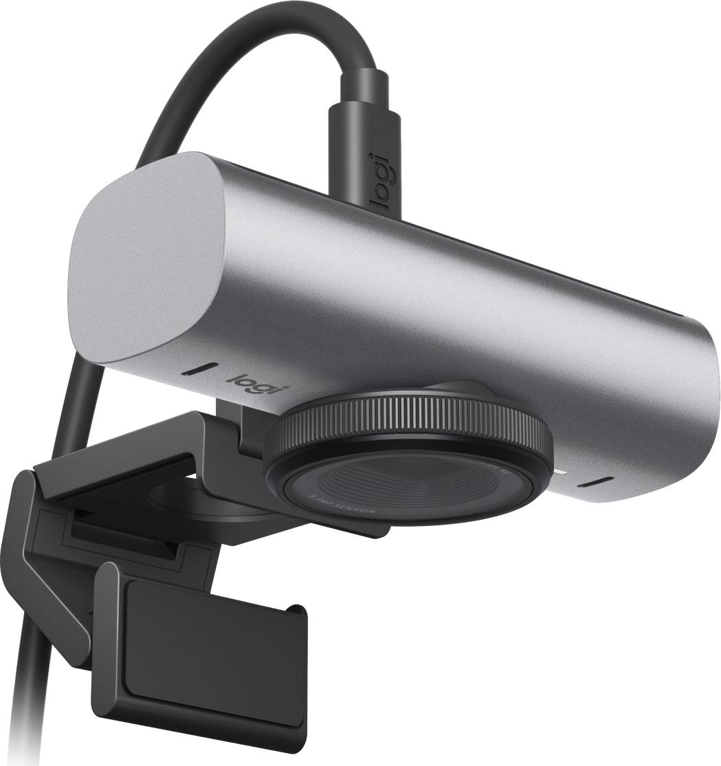 Cámara Web Logitech MX BRIO, Ultra HD, 4K, Color Grafito 4