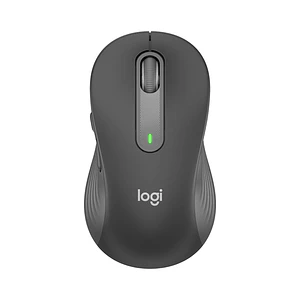 Mouse Inalámbrico Logitech Signature M650 Large, Wireless, 5 Botones, 2.000 DPI, Negro