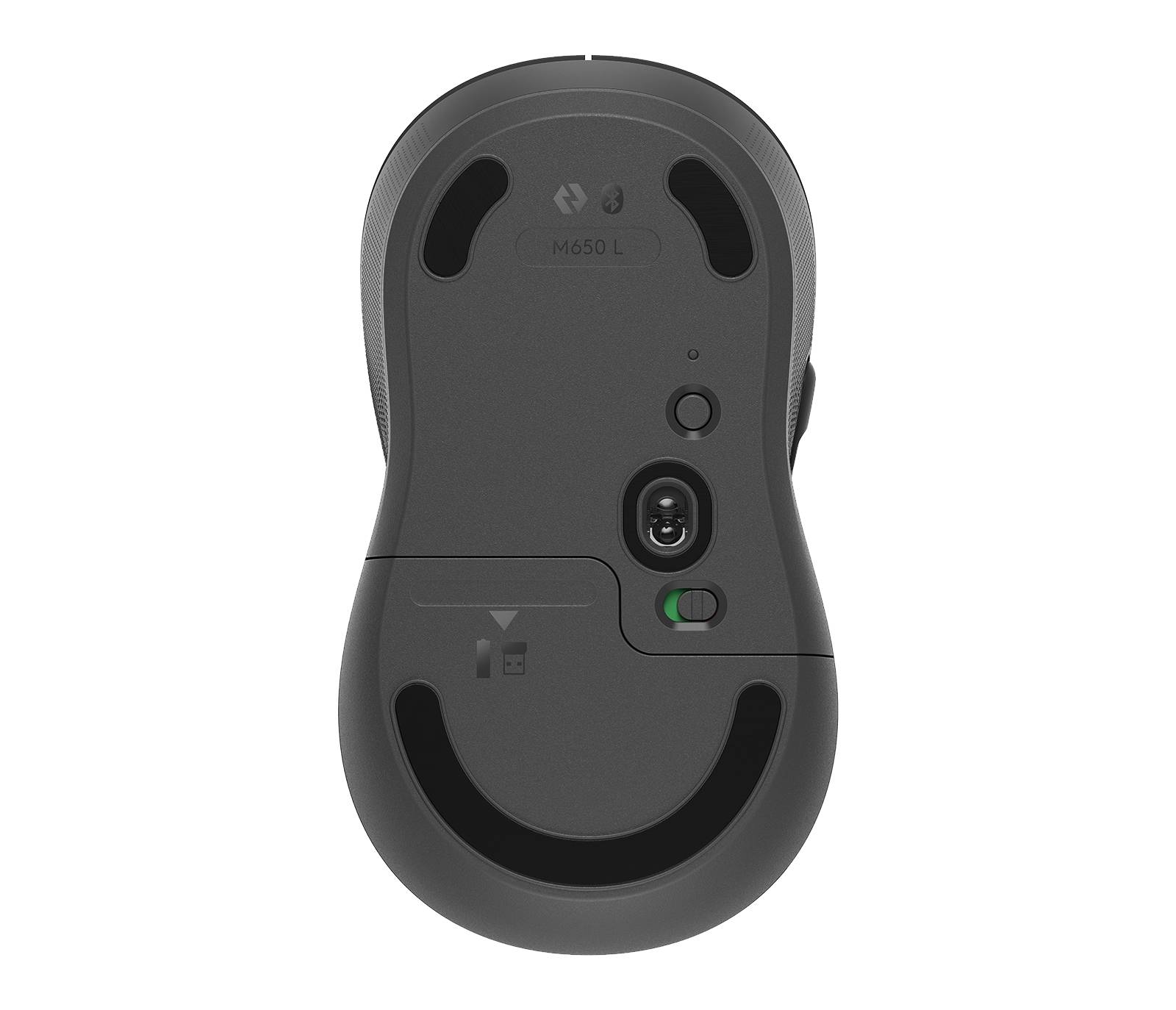 Mouse Inalámbrico Logitech Signature M650 Large, Wireless, 5 Botones, 2.000 DPI, Negro 8