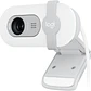 Cámara web Logitech Brio 100 Full HD, tapa de privacidad y micrófono integrado, Blanco Crudo  - Miniatura 2