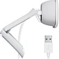 Cámara web Logitech Brio 100 Full HD, tapa de privacidad y micrófono integrado, Blanco Crudo  - Miniatura 7