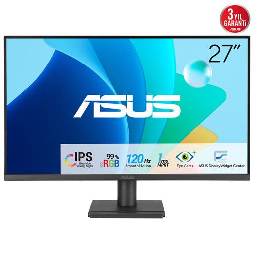 Monitor Plano ASUS VA279HG 27 Full HD IPS 120Hz 1ms HDMI VGA 1