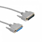 Cable DB25 Macho a DB25 Hembra, 1.5m   - Miniatura 1