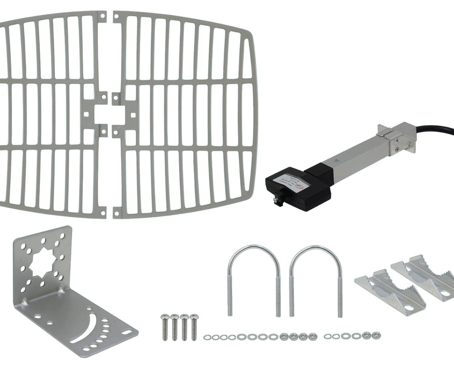 Antena Grilla 15dBi 2,4GHz-2,48GHz 16ºx21º N-H-30cm Armable 30x40cm 5