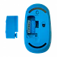Mouse Celeste USB-AM inalambrico 2,4GHz req/1-AA Cyan-Blue - Miniatura 5