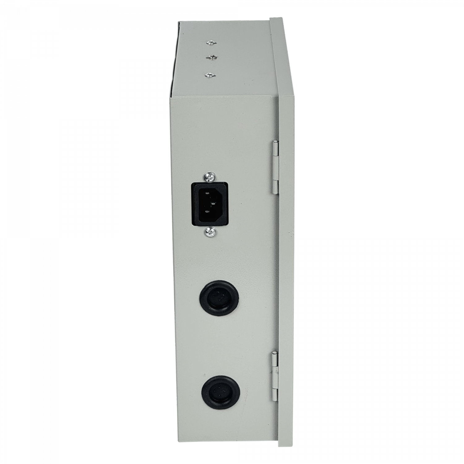 Fuente CCTV 12V 3A 9 Salidas con Gabinete Metálico y Llave 2