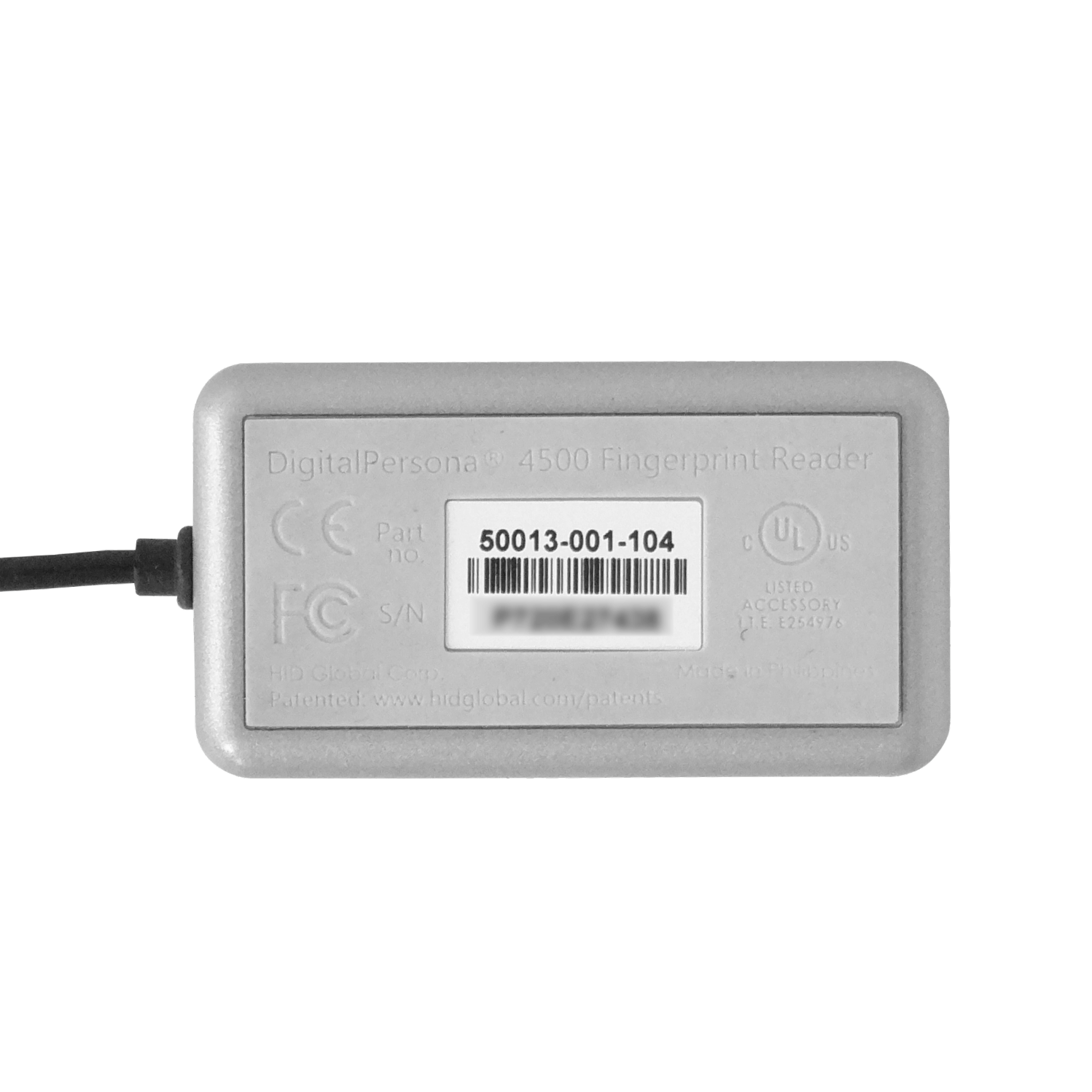 Lector Huella Digital USB-AM 200mA 512dpi U.are.U4500 50013-001-104 1